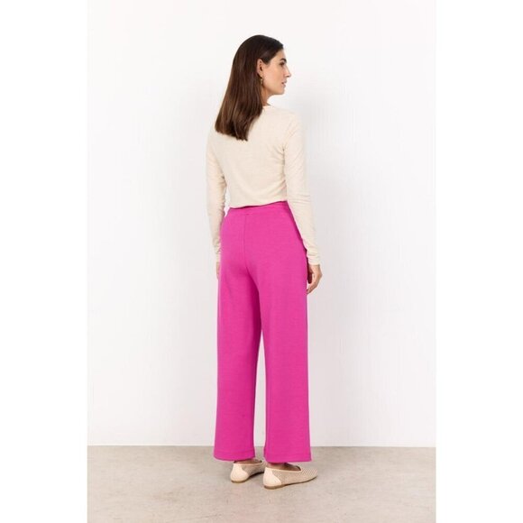 NWT SOYA CONCEPT Banu 33 Hot Fuchsia Pink Soft Sweat Pants - Picture 3 of 5
